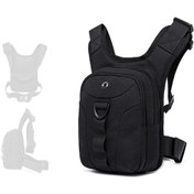 Resim Geeksen Çok Fonksiyonlu Motosiklet Çantası Su Geçirmez Motosiklet Sürme Bacak Çantası Bel Çantası 