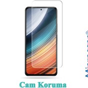 Resim Microcase Xiaomi Poco F4 Tempered Glass Cam Ekran Koruyucu 