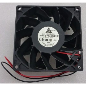 Resim Delta FFB0924EHE ,92X38MM 24VDC 110-CFM 2-Kablo Fan 