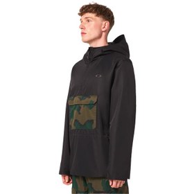 Resim Oakley Divisional Rc Shell Anorak Erkek Kahverengi Snowboard Ceketi 