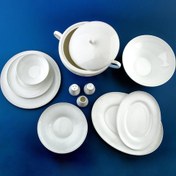 Resim Jumbo Mona 62 Parça 12 Kişilik Yemek Takımı 