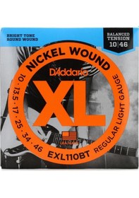 Resim D'addario Exl110Bt Elektro Gitar Tel Seti. Xl. 10-46. Nıckel Woun 