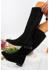 Resim Fox Shoes Siyah Kadın Çizme J654065602 
