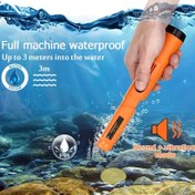 Resim TAANXUNZHE TC-110 El Tipi Metal Dedektörü - 3m'ye kadar IP68 Su Geçirmez, Titreşim & Ses Modu, Altın Avı için Taşınabilir Dış Mekan Dedektörü, Plajlar ve Parklar (Pil Dahil Değildir), Su Geçirmez Metal Dedektörü, Plaj Hazinesi Arama, Ergonomik Tasarım, Kullanıcı Dostu Arayüz 