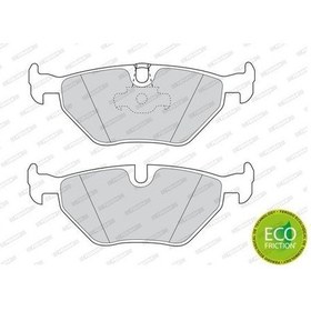 Resim Bmw 5 Serisi E39 528I Arka Fren Balatası 1996-2003 Ferodo 