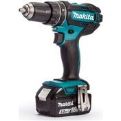 Resim Makita DHP482RFE 18V 3.0 Ah Li-ion Çift Akülü Darbeli Matkap Vidalama 