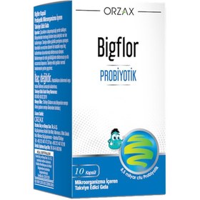 Resim Bigflor Probiyotik 10 Kapsül 