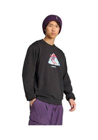 Resim Adidas Snow Crew Unisex Outdoor Sweatshirts Ke2320 Siyah Siyah 