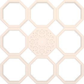 Resim Motifpiyer Lamba Tavan Göbeği MODÜLER-SEKIZGEN-52-9-PARÇA-56CM 