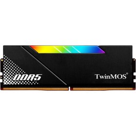 Resim TwinMos 16 GB Ddr5 6000MHZ CL36 Rgb Siyah Voltx Twınmos Soğutuculu Dt TMD516GB6000URGB36B 
