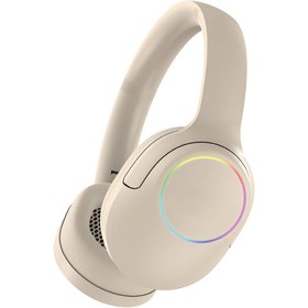 Resim Lapas LP-HD003 RGB LED Işıklı Kulak Üstü Bluetooth v5.4 Kulaklık - Gri 