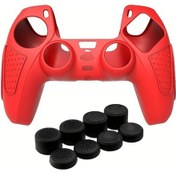 Resim Willowhaven Ps5 Kum Tutucu Kılıf 9 Parça Kaymaz Kontrolcü Kapak Ve Başparmaklık Aksesuarı 