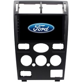 Resim Ford Mondeo Araç Multimedya Android Ekran Carplay Navigasyon Double Teyp 4+64 9" 00-03 Black Cadence 