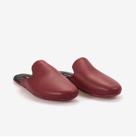 Resim Mocassini Erkek Terlik 4641 Bordo 
