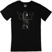 Resim Cix Sporcu Kız Siyah T-Shirt 