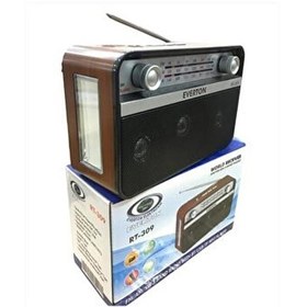 Resim Everton RT-309 Bluetooth USB-SD-FM Nostaljik Radyo Şarjlı 