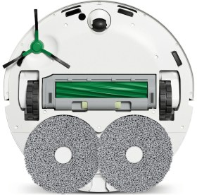 Resim iRobot Roomba Plus 405 Combo Robot Süpürge ve Paspas + Autowash (Beyaz) 