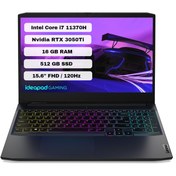 Resim IdeaPad Gaming 3 15IHU6 82K101J9TX Intel Core i7-11370H 15.6" 16 GB RAM 512 GB SSD RTX 3050ti FHD FreeDOS Gaming Laptop Lenovo