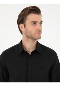 Resim Pierre Cardin Erkek Siyah Gömlek Desenli 50294742-vr046 Siyah 