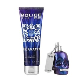Resim Police To Be My.Avatar EDT 40 ml+All Over Body Shampoo 100 ml Erkek Parfüm Seti 