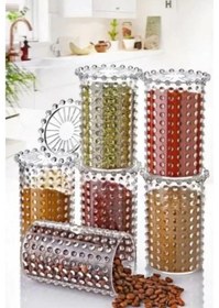 Resim Boncuklu Kavanoz 1 Adet Royaleks-82938 