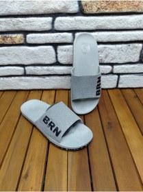 Resim BRN Anatomik Kaydırmaz Taban Banyo Tuvalet Plaj Terlik 