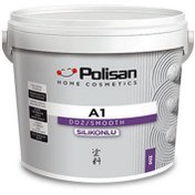 Resim Polisan Düz Beyaz 7,5 Litre A1 Silikonlu Dış Cephe Boyası (35600011600) 