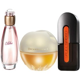 Resim Avon Celebre Edt 50 Ml Kadın + Incandessence Edp 50 Ml Kadın + Fullspeed Edt 75 Ml Erkek 3lü Set 