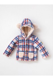 Resim Andy Wawa Unisex Bebek Mavi Bear Camp Welsoft Bebek Mont Ac21073 