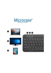Resim Lenovo Uyumlu Tab M8 4.nesil 8'' Tablet İçin Btklavye+mouse+stand Al8106 