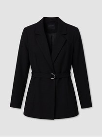 Resim LC Waikiki Seray Yeni Sezon Beli Kemerli Kadın Blazer Ceket 