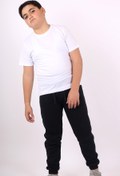 Resim Çiggo Kids Unisex 1 Adet Düz Jogger Eşofman Altı Ve 1 Adet Düz Pamuklu Basic T-shirt 