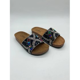 Resim Pienn 20050-002 Boncuklu Ortopedik Kadın Ev Terliği 