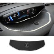 Resim komauto 2022 Model 3008 Uyumlu Kaymaz Ped Beyaz Logolu 