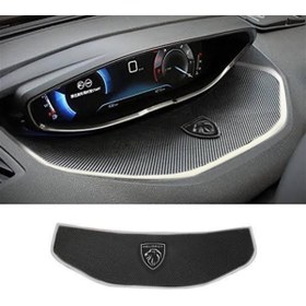 Resim komauto 2022 Model 3008 Uyumlu Kaymaz Ped Beyaz Logolu 