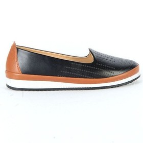 Resim Moda Ayakkabı 5646 Kadın Günlük Babet Ayakkabı Siyah 