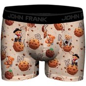 Resim John Frank Dijital Baskılı Erkek Boxer JFBD348-TEDDY COOKIE (JFBD348-TEDDY COOKIE) 