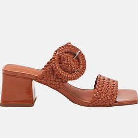 Resim Katy Perry The Gemm Woven Kadın Taba Topuklu Terlik Taba 