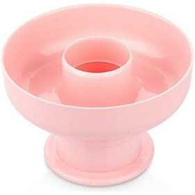 Resim Donut Kek Kalıbı Yuvarlak Hamur Kesici Plastik Bordo Diğer 