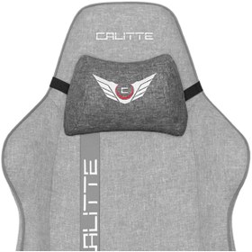 Resim Calitte Ergonomik Kumaş Boyun Yastığı - Oyuncu Koltuğu, Çalışma Koltuğu, Araç Koltuğuna Uyumludur 