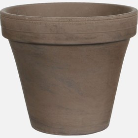 Resim Stan Saksı Gri 24 cm 