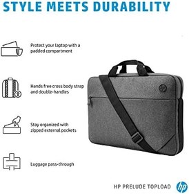 Resim HP Prelude 1E7D7AA 15.6" Gri Notebook Çantası 