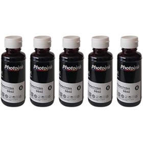 Resim PHOTOINK HP Deskjet D2560 5 Adet Siyah Photoink Mürekkep 