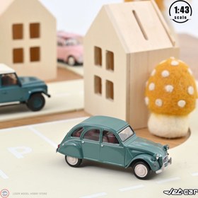 Resim 1:43 Norev 1971 Citroen 2CV Agave Green Jet Car 