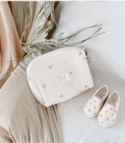 Resim Modakids Anne Bebek Bakım Çantası Kapitone Su Geçirmez Bebek Arabası Organizer Düzenleyici Stroller Bag 