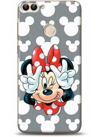 Resim Marselit Huawei Psmart 2018 Uyumlu Mickey Mouse Tasarımlı Telefon Kılıfı 