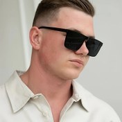 Resim [Hafif Tasarım] Retro Kare Moda Gözlükleri - Hip Hop Tarzı, Şeffaf PC Çerçeve ve Lens, Unisex, Günlük Kullanım, Partiler ve Şık Kıyafetler için Mükemmel 