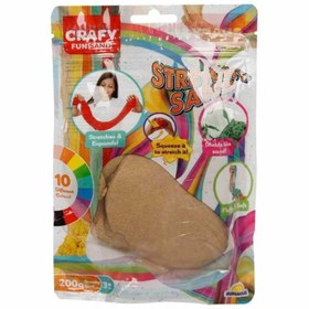 Resim Nessiworld 3599 Crafy Stretch Play Sand Natural 200 g -Sunman 