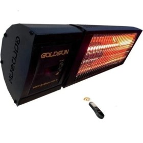Resim Goldsun Nova Plus 2000 W (GSN20P) Kumandalı ve 5 Kademeli Infrared Isıtıcı 
