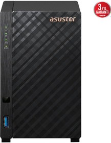 Resim Asustor As1102tl, 1gb Ddr4 Ram, 2 Yuvalı 2x22tb Destek , 1x1gbe Network, Usb 3.2, Usb 2.0, Tower Nas Yedekleme Cihazı 